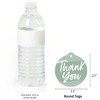 Big Dot of Happiness Sage Green Elegantly Simple - Guest Party Favor Gift Tags (Set of 20) - 3 of 4