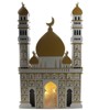 Ramadan Countdown Calendar With Drawer Box,Wooden Castle Calendar Cabinet For Farmhouse Tables Bookshelve Multi Functional Cabinet Decoration - 4 of 4