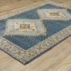 Oriental Weavers Andorra 2430A Blue/ Gold Indoor Area Rug - 3'3" x 5'2" - 3 of 4