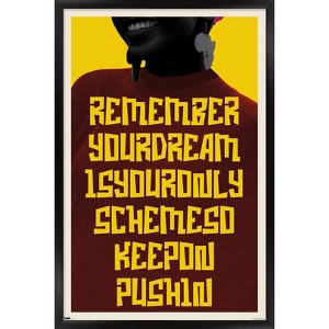 Trends International NUMA Art - Art Keep On Pushin Framed Wall Poster Prints - 1 of 4