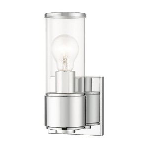 Livex Lighting Quincy 1 - Light Sconce in  Brushed Nickel - 1 of 4