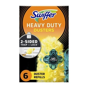 Swiffer Dusters Multi-Surface Heavy Duty Duster Refills, Unstopables Fresh Scent, 6 Count - 1 of 4