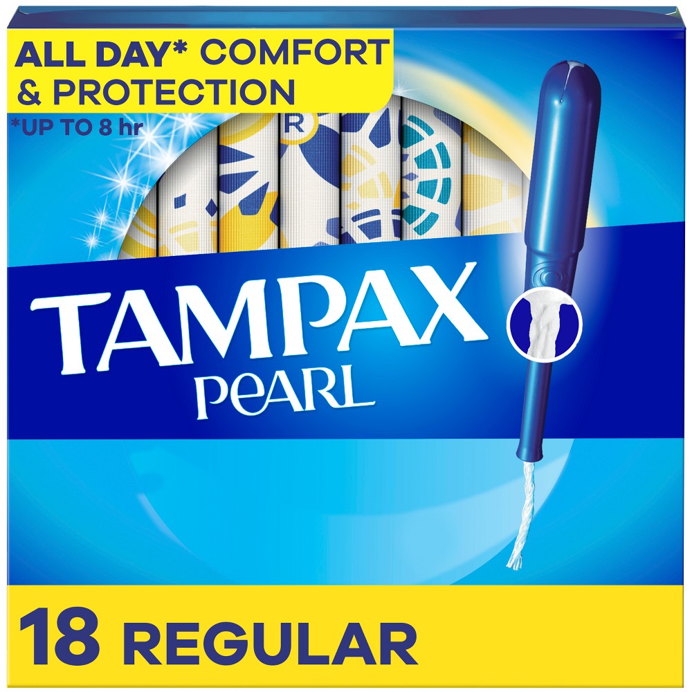 UPC 073010004542 product image for Tampax Pearl Tampons Regular Absorbency with LeakGuard Braid - Unscented - 18ct | upcitemdb.com