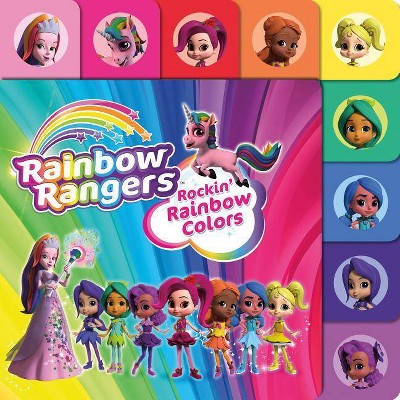 Rainbow Rangers: Rockin' Rainbow Colors - by  Summer Greene (Board Book)