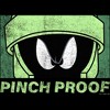 Junior's Women Looney Tunes Distressed Marvin Pinch Proof T-Shirt - 2 of 4