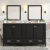 KTMBDW Double Door Bathroom Vanity with 30 Inch Sink, Quick Assembly Cabinet - 2 of 4