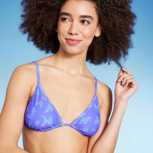 Printed Underwire Bikini Top: Women's Designer Two Pieces