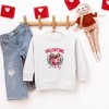 The Juniper Shop Coquette Valentine Vibes Toddler Graphic Sweatshirt - 2 of 3