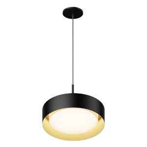 ET2 Lighting Echo 1 - Light Pendant in  Black/Gold - 1 of 1