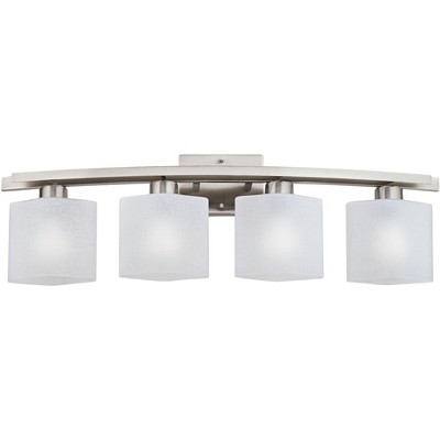 White vanity light deals fixture