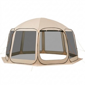 Screen House Tent 15 x 13 8 ft 12 15 Person Pop Up Screen Tent