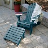 Hamilton Folding & Reclining Adirondack Chair with Folding Adirondack Ottoman - Highwood - 3 of 3