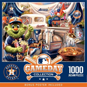 MasterPieces 1000 Piece Jigsaw Puzzle - MLB Houston Astros Gameday - 1 of 4
