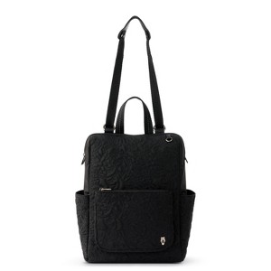 Sakroots Women's Convertible Backpack Black Spirit Desert Quilted - 1 of 4