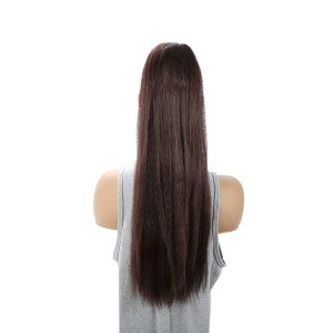 Unique Bargains Women's Fluffy Afro Long Hair Hair Extensions High Temperature Fiber 22IN 1 Pc - 1 of 4