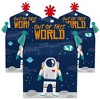 Big Dot of Happiness Blast Off to Outer Space - Treat Box Party Favors - Rocket Ship Baby Shower or Birthday Party Goodie Gable Boxes - Set of 12 - 2 of 4