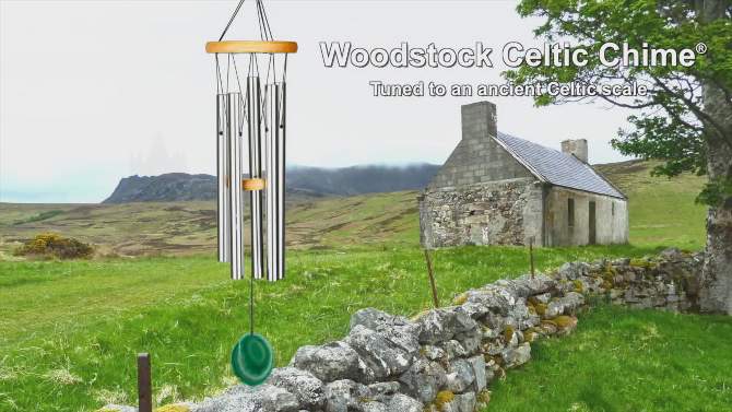 Woodstock Windchimes Woodstock Celtic Chime, Wind Chimes For Outside, Wind Chimes For Garden, Patio, and Outdoor Décor, 24"L, 2 of 10, play video