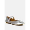 Albi Patent Toe Cap Tweed Mary Janes Women - 2 of 4