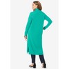 Jessica London Women's Plus Size Fine Gauge Duster Cardigan - 3 of 4