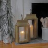 22" HGTV Slim Lantern Gold - National Tree Company - 4 of 4
