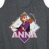 Women's - Frozen 2 - Anna Stirs Up Leaves Graphic Racerback Tank - 2 of 4
