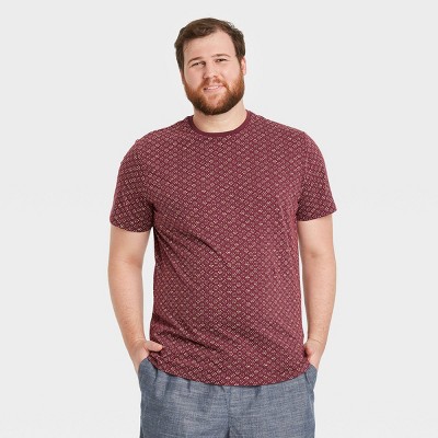 Men's Printed Regular Fit Short Sleeve Crewneck T-Shirt - Goodfellow & Co™