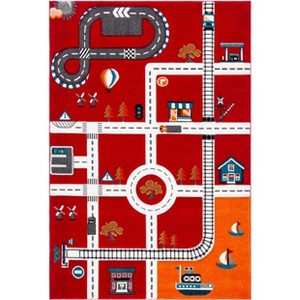 Carousel Kids CRK192 Power Loomed Indoor Rugs - Safavieh Kids - 1 of 4