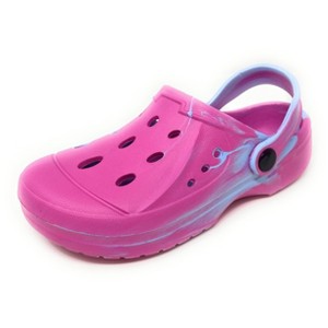 JEFFRICO Breathable Clogs for Kids Girls Garden Shoes Swim Beach Comfort Clog - 1 of 4