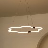 JONATHAN Y Nuvola 31.5" Contemporary Minimalist Metal/Acrylic Adjustable Dimmable Cloud Integrated LED Chandelier - 4 of 4