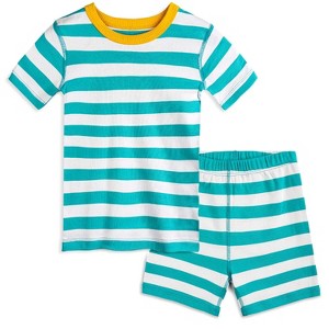 Mightly Toddler Fair Trade 100% Organic Cotton Tight Fit Shorite Pajamas Set - 1 of 3