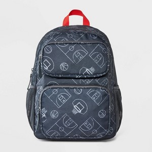 Boys' 16" Two Pocket Backpack - Cat & Jack™ - 1 of 4