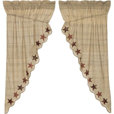 Star Prairie Short Panel Set of 2 63x36x18 VHC Brands