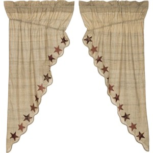 Star Prairie Short Panel Set of 2 63x36x18 VHC Brands - 1 of 4