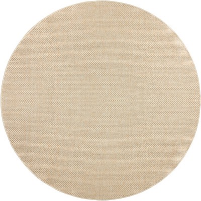 Nourison Tulum Basketweave Solid Indoor/Outdoor Rug