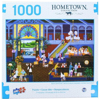 The Canadian Group Hometown Collection 1000 Piece Jigsaw Puzzle | Grand Peacock Hotel