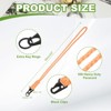 Unique Bargains Braided Soft Keychain ID Badges Lanyard with Metal Ring - 2 of 4