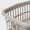 Laundry Basket Aqua Blue 1pc - Brightroom™ - 3 of 3