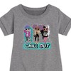Girls' - LOL Surprise! - Winter Dolls Graphic Short Sleeve Fleece Dress - 2 of 4