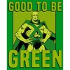 Boy's Justice League St. Patrick's Day Martian Manhunter Good to be Green T-Shirt - 2 of 4