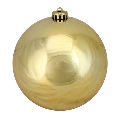 Northlight 6" Shatterproof Shiny Christmas Ball Ornament - Gold