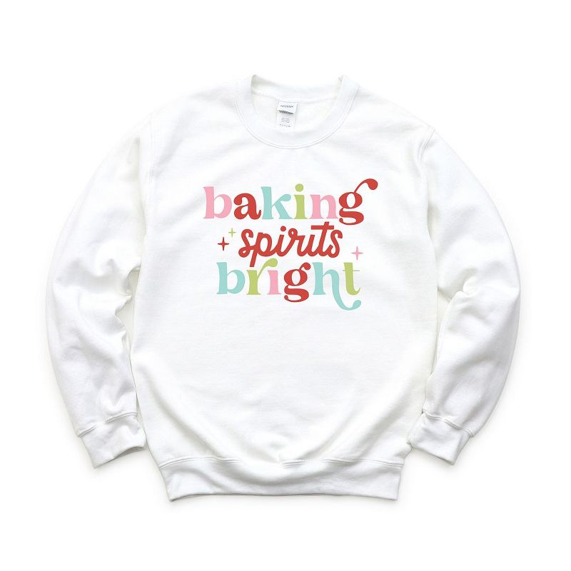 Simply Sage Market Women's Graphic Sweatshirt Baking Spirits Bright Colorful, 1 of 4