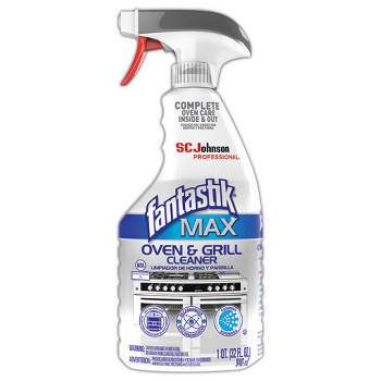 Fantastik MAX MAX Oven and Grill Cleaner, 32 oz Bottle