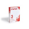 Staples 8.5" x 11" Copy Paper 20 lbs. 92 Brightness 500/Ream (221192) 122531 - 2 of 3