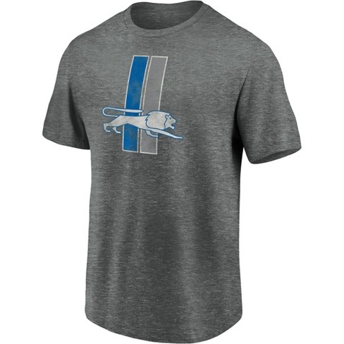 Men's SMPLFD Blue Detroit Lions Vintage Program T-Shirt