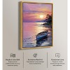 Art Remedy Quaint Sunset Shore Beach Life Inspired Wall Art Framed - 3 of 4