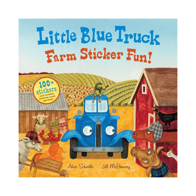 Little Blue Truck Farm Sticker Fun! (Paperback) by Alice Schertle, 1 of 2