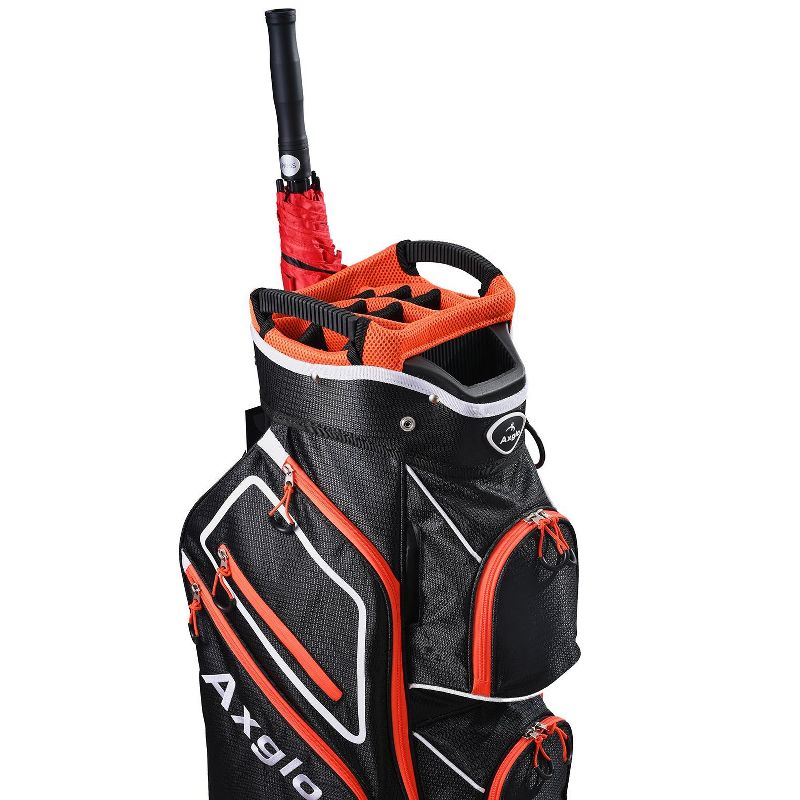 Axglo A211 Lightweight Golf Cart Bag | 15 Full-Length Dividers with Putter Well, 3 of 5