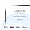 New York Central Oasis Synthetic Brush - Round - Handmade in Germany, Professional Watercolor Brushes with Ergonomic Handle, Soft, Absorbent Bristles - 2 of 4