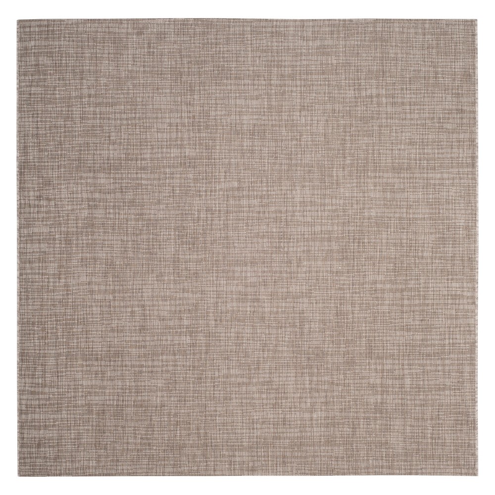 Jenkin 6'7in x 6'7in Square Rug - Light Brown - Safavieh