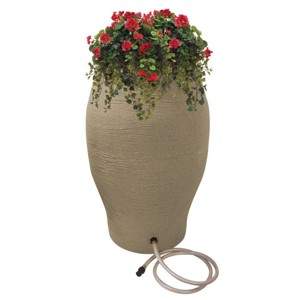 Emsco 60 gallon Stoneware Urn Rain Barrel Sand - 1 of 2